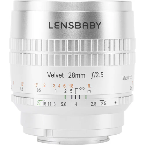 Lensbaby Velvet 28mm f/2.5 Lens for Pentax K (Silver) - Image 11