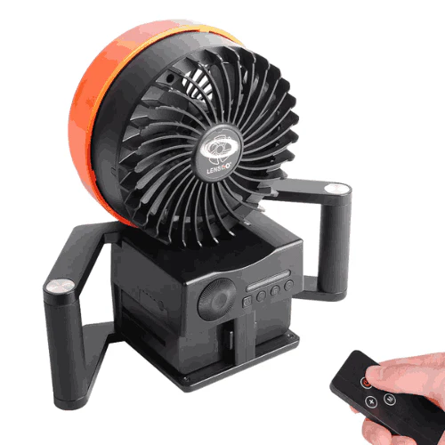 Lensgo 50W Photography Styling Fan with Batteries and Charger - Image 6