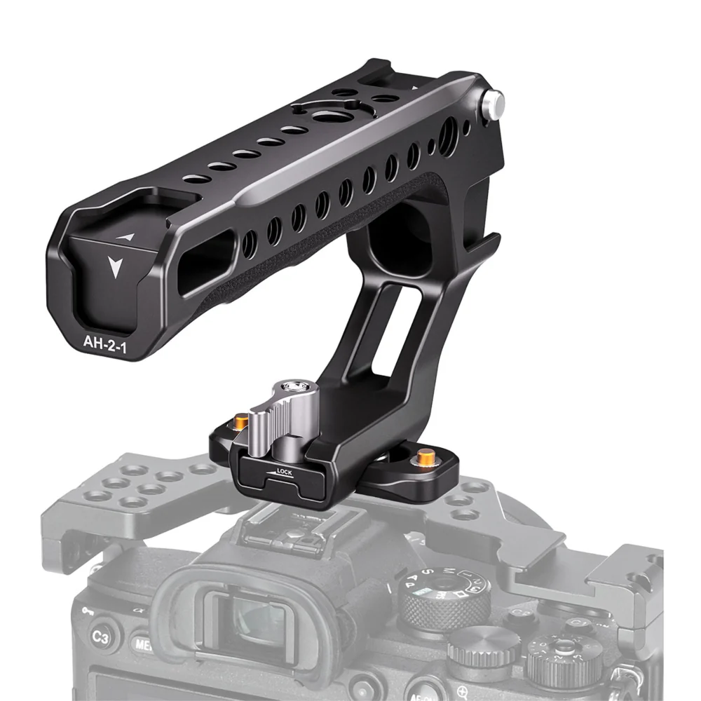 Leofoto AH-2-1 Top Handle with Rail Mount - Image 5
