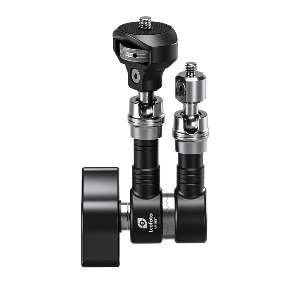 Leofoto AM-5 Magic Arm Kit with 3/8" and 1/4" Threads - Image 2