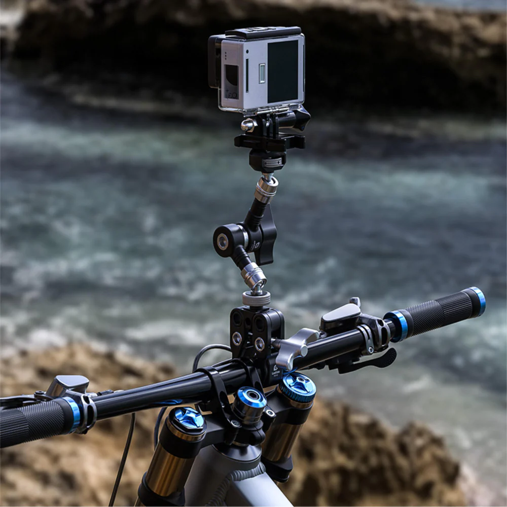 Leofoto AM-5 Magic Arm with 1/4" thread and Cold Shoe - Image 9