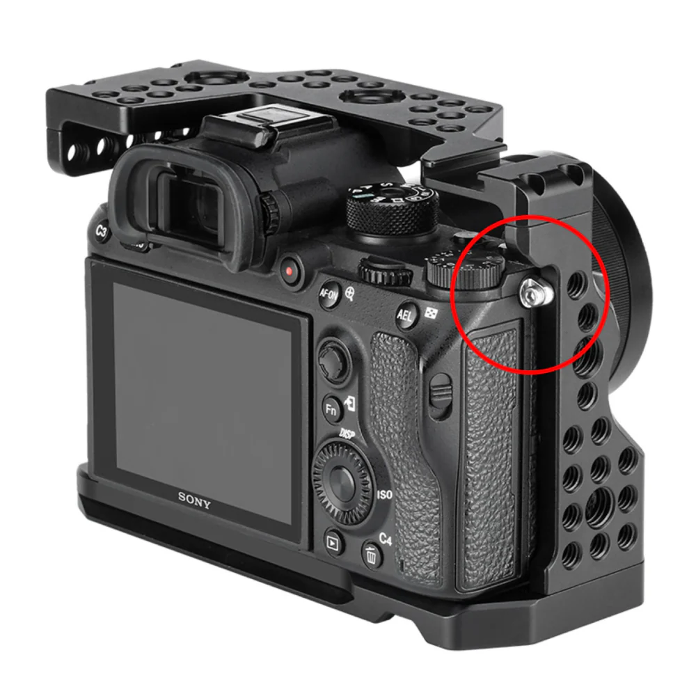 Leofoto Camera Cage for Sony A7R III, A7 III and A9 - Image 4