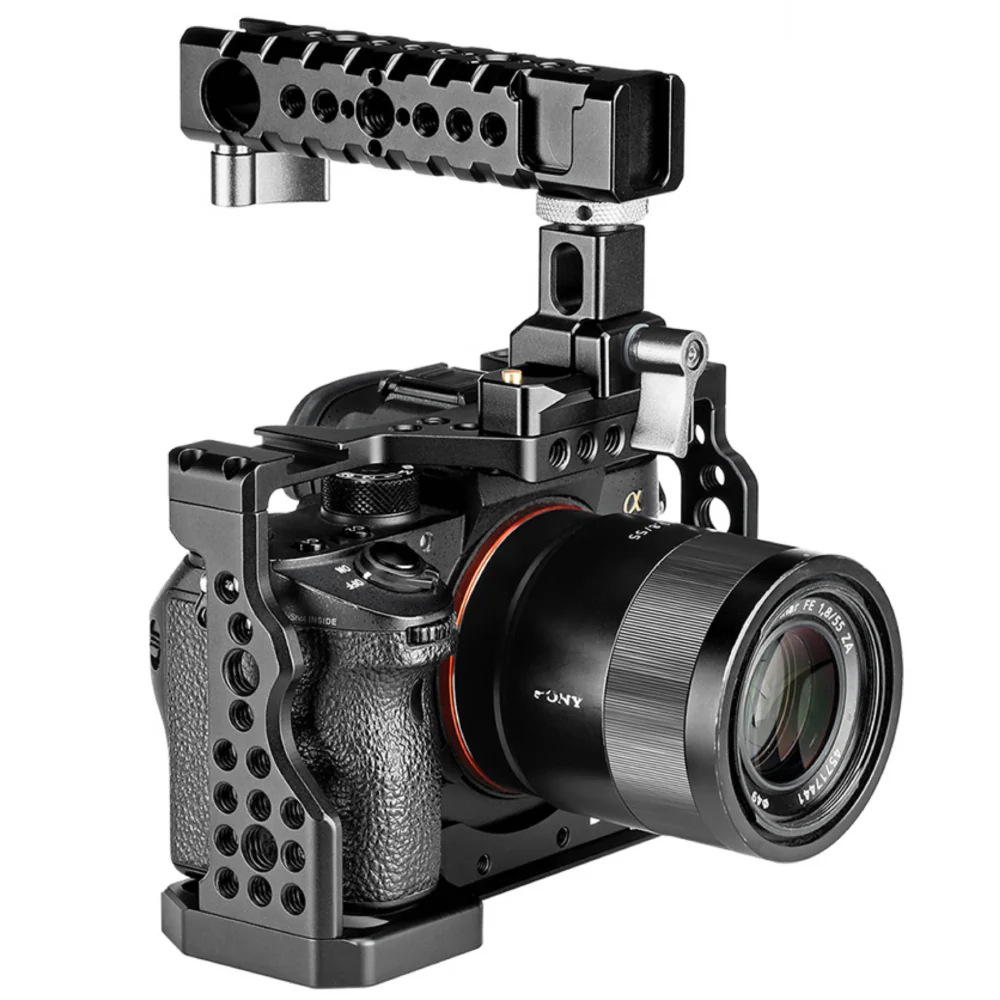 Leofoto Camera Cage for Sony A7R III, A7 III and A9 - Image 6