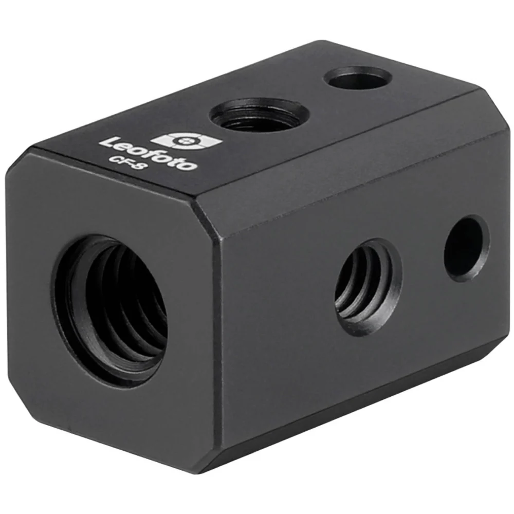 Leofoto CF-8 Accessory Mounting Adapter with 5 x 1/4" Threads - Image 2
