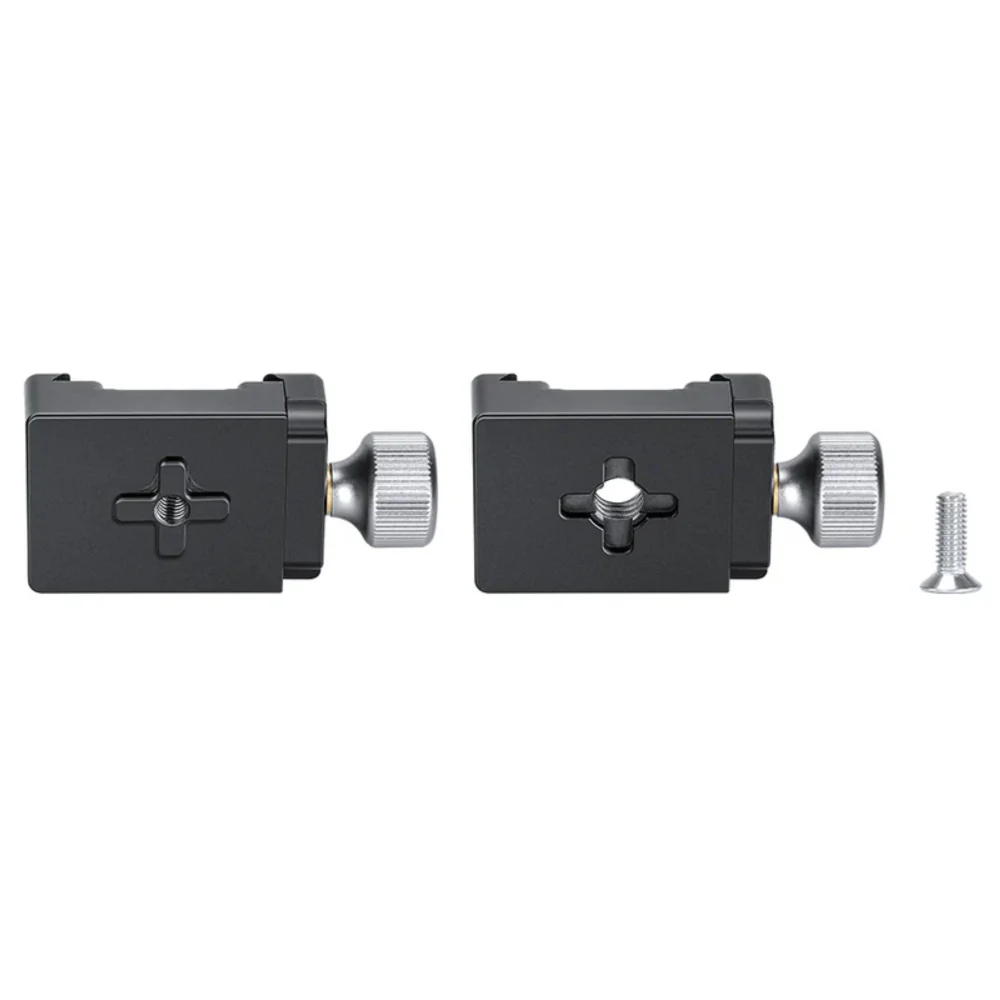 Leofoto DDC-38 38mm Bidirectional and Subtend Double Clamp with BPL-50N Plate - Image 4
