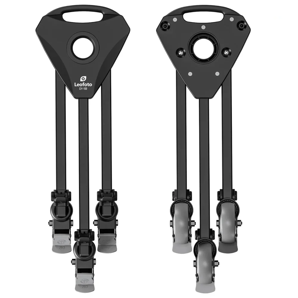 Leofoto DY-100 Dolly for Video Tripods - Image 4
