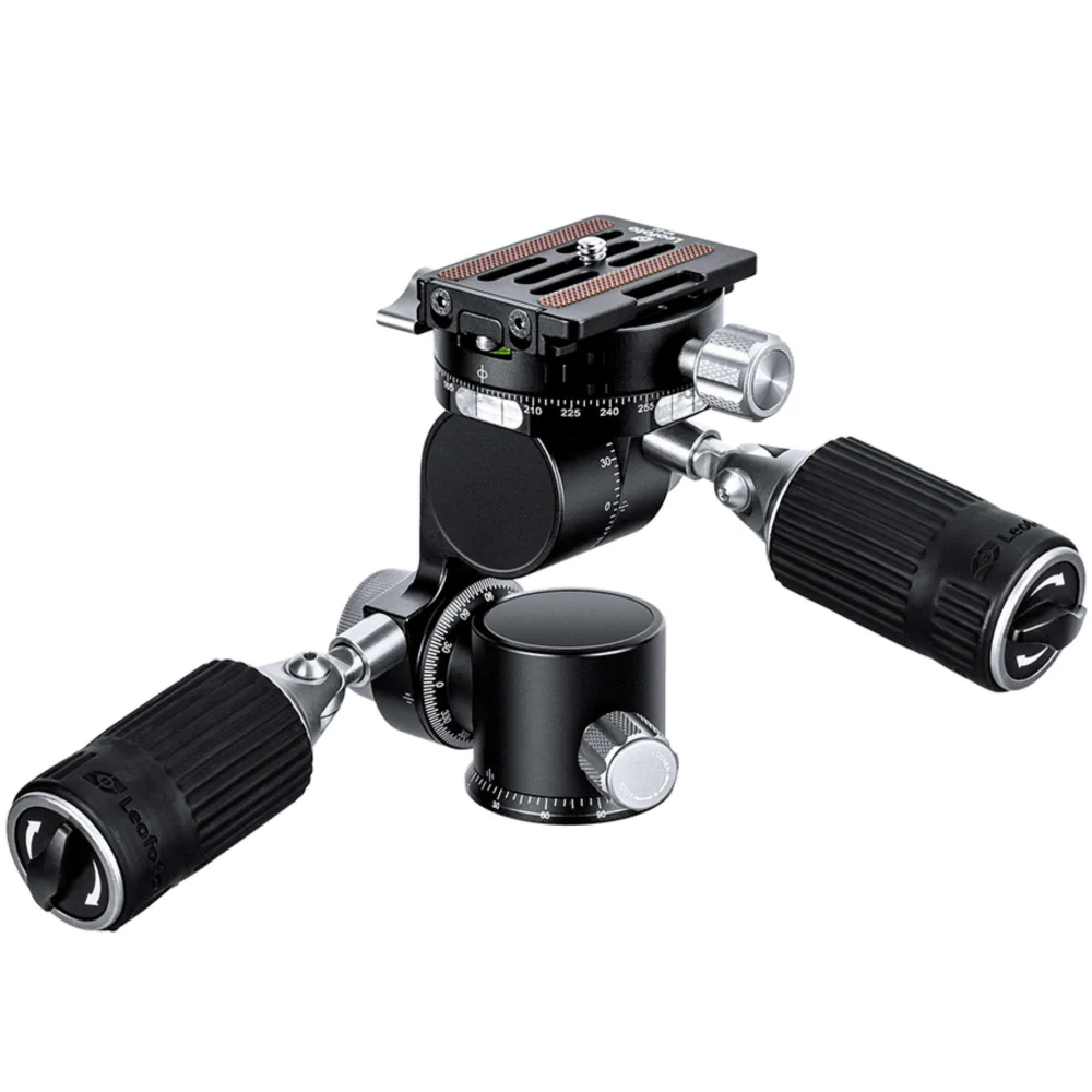 Leofoto FW-01R Pan and Tilt Head with RH-2L Panning Clamp and NP-60 Plate - Image 5