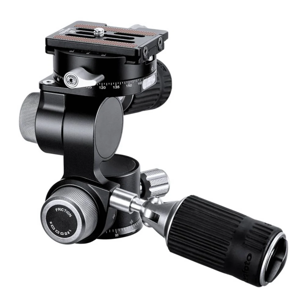 Leofoto FW-01R Pan and Tilt Head with RH-2L Panning Clamp and NP-60 Plate - Image 6