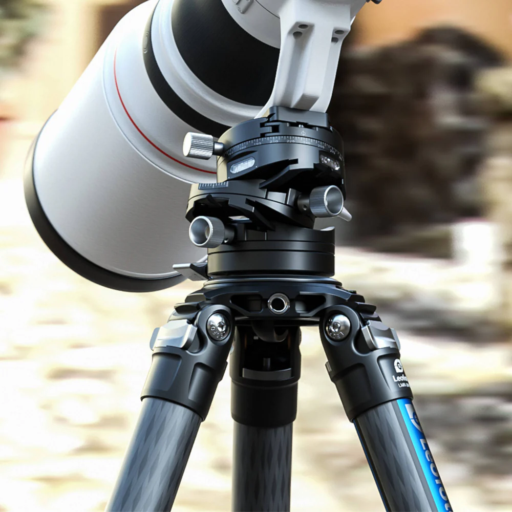 Leofoto G20 3D Geared Head with QP-70N Plate - Image 3
