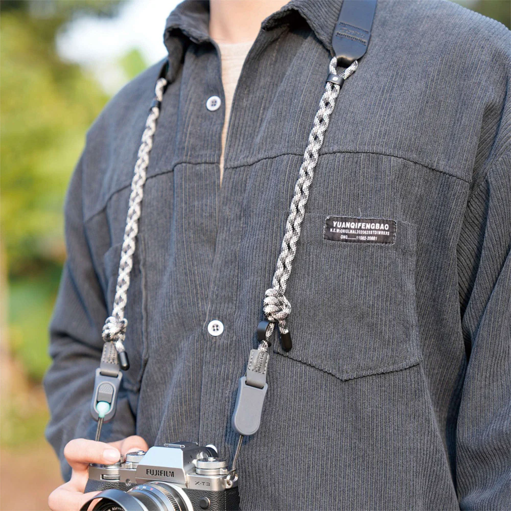 Leofoto L-CS-201 Camera Strap - Shadow Black - Image 2