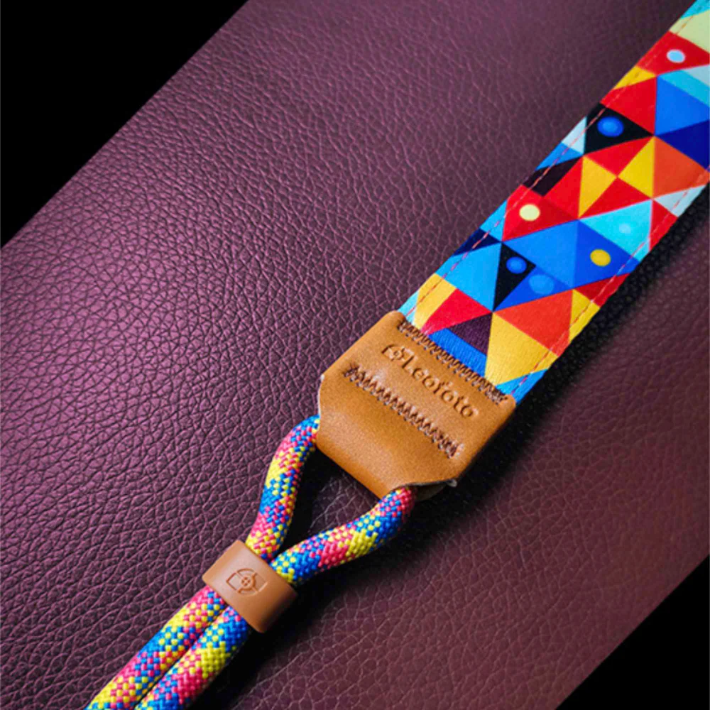 Leofoto L-CS-205 Camera Strap - Rainbow Pearl - Image 4