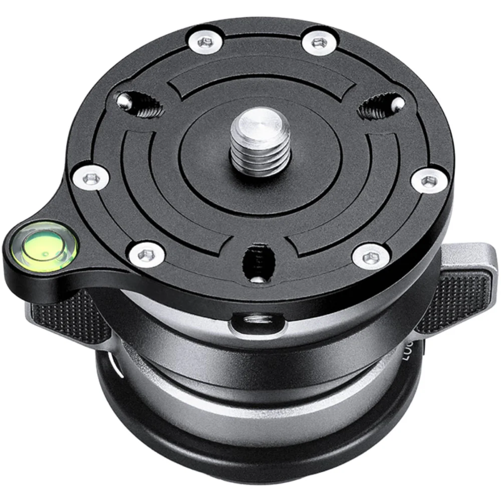 Leofoto LBQ-60S Black 61mm Levelling Base for LQ-324, LQ-365 and LG-324 - Image 4