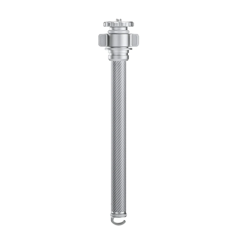 Leofoto LG-324C Silver 4 Section Water Resistant Carbon Fibre Tripod with LH-40R Ball Head - Image 5