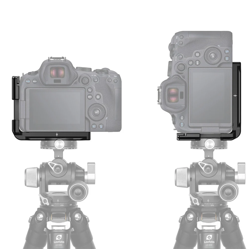 Leofoto LPCO-R6II L-Bracket for Canon R6II, R5, R5C, R6 - Image 6