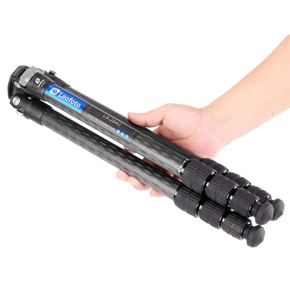 Leofoto LS-284C Ranger Series 4 Section Carbon Fibre Tripod with LH-30LR Ball Head - Image 4