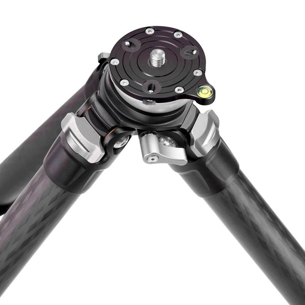Leofoto LS-324CEX Ranger Levelling Base Series 4 Section Carbon Fibre Tripod - Image 7