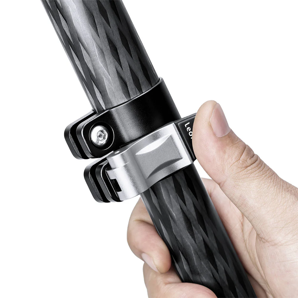 Leofoto LVM-324C Manba Video Series 4 Section Tripod with BV-15 Video Head - Image 3