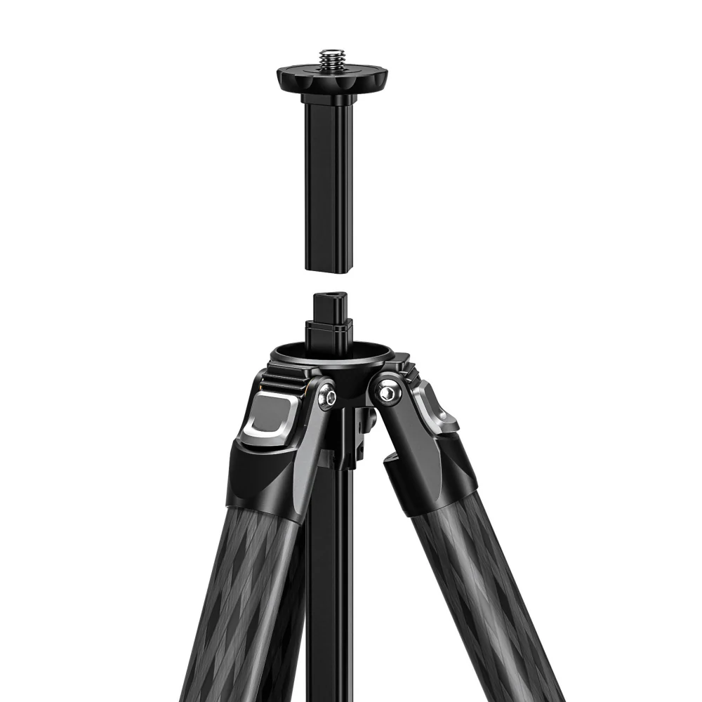 Leofoto LY-265CV Mr.Y Series Carbon Fibre Tripod with Inverted Ball Head + Video Head - Image 7