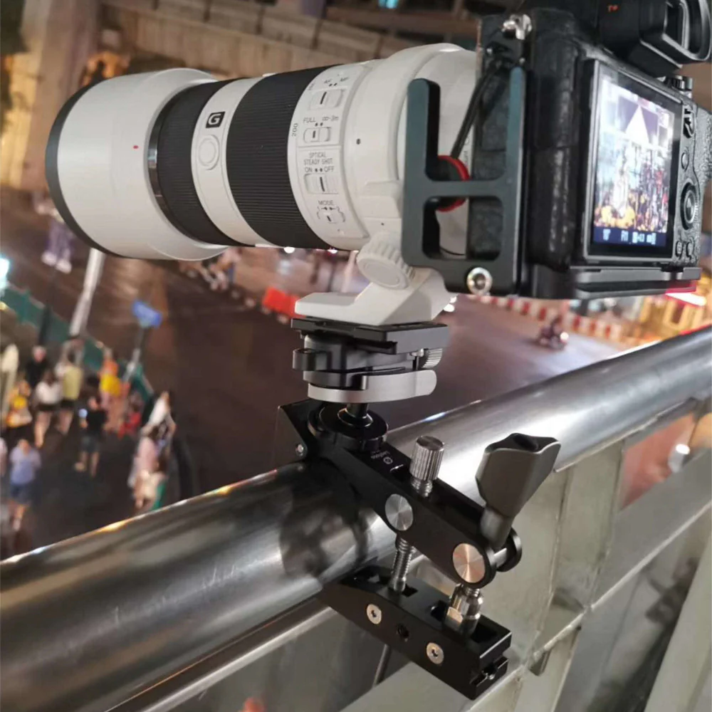 Leofoto MC-80+MCB-18 Multi Function Clamp Kit - Image 9