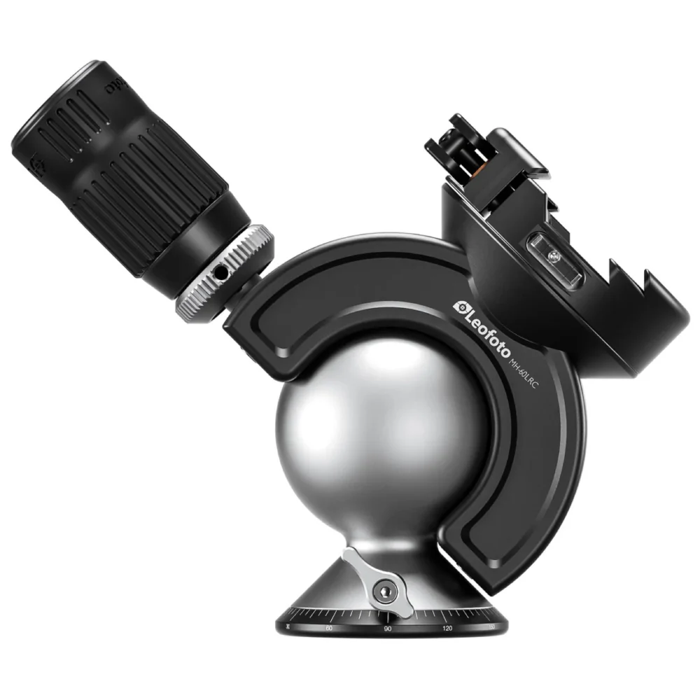Leofoto MH-60LRC Lever-Release Hybrid Clamp Panning Dynamic Head - Image 2