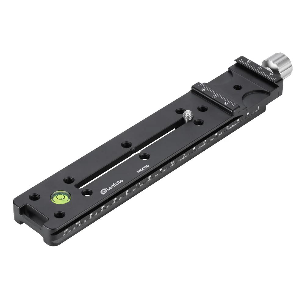 Leofoto NR-200 200mm Nodal Slide with Arca Clamp