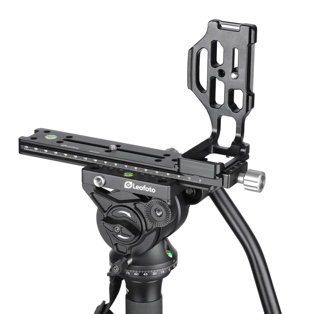 Leofoto NR-200 200mm Nodal Slide with Arca Clamp - Image 3