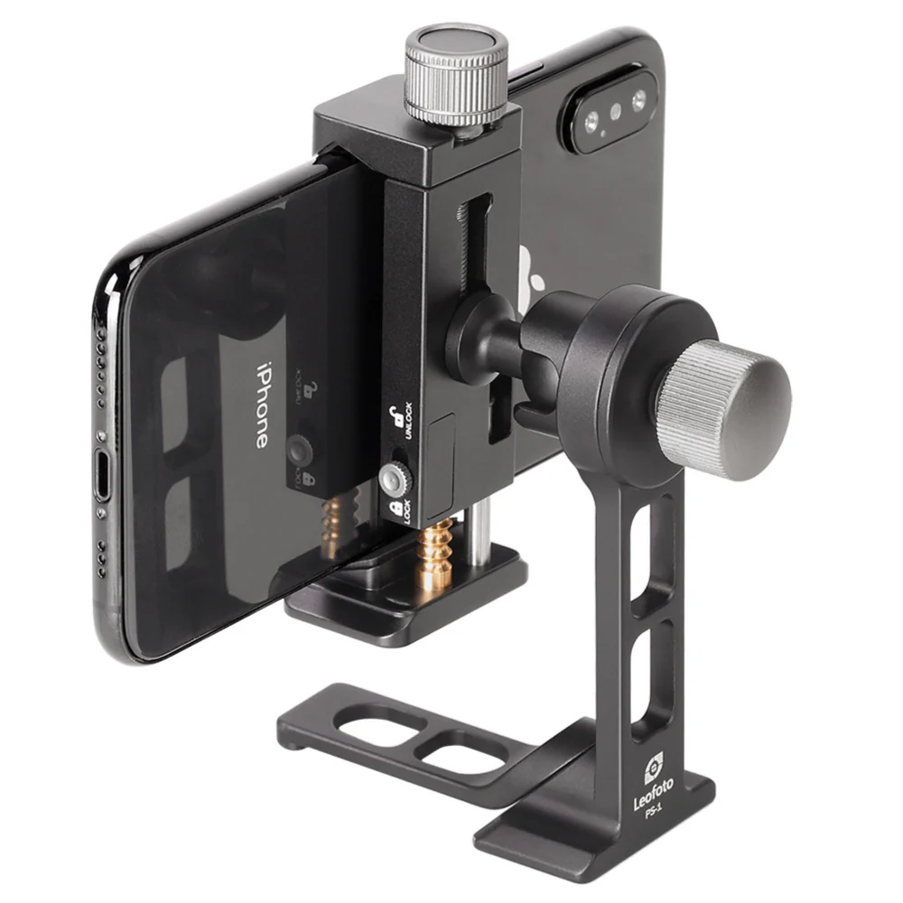 Leofoto PS-1 Folding Table Stand with PC-90II Phone Holder - Image 4