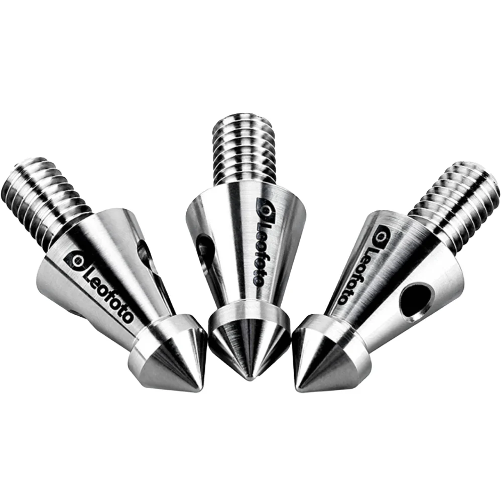 Leofoto TF-01 Titanium Tripod Spikes for 3/8" Threaded Tripod Legs