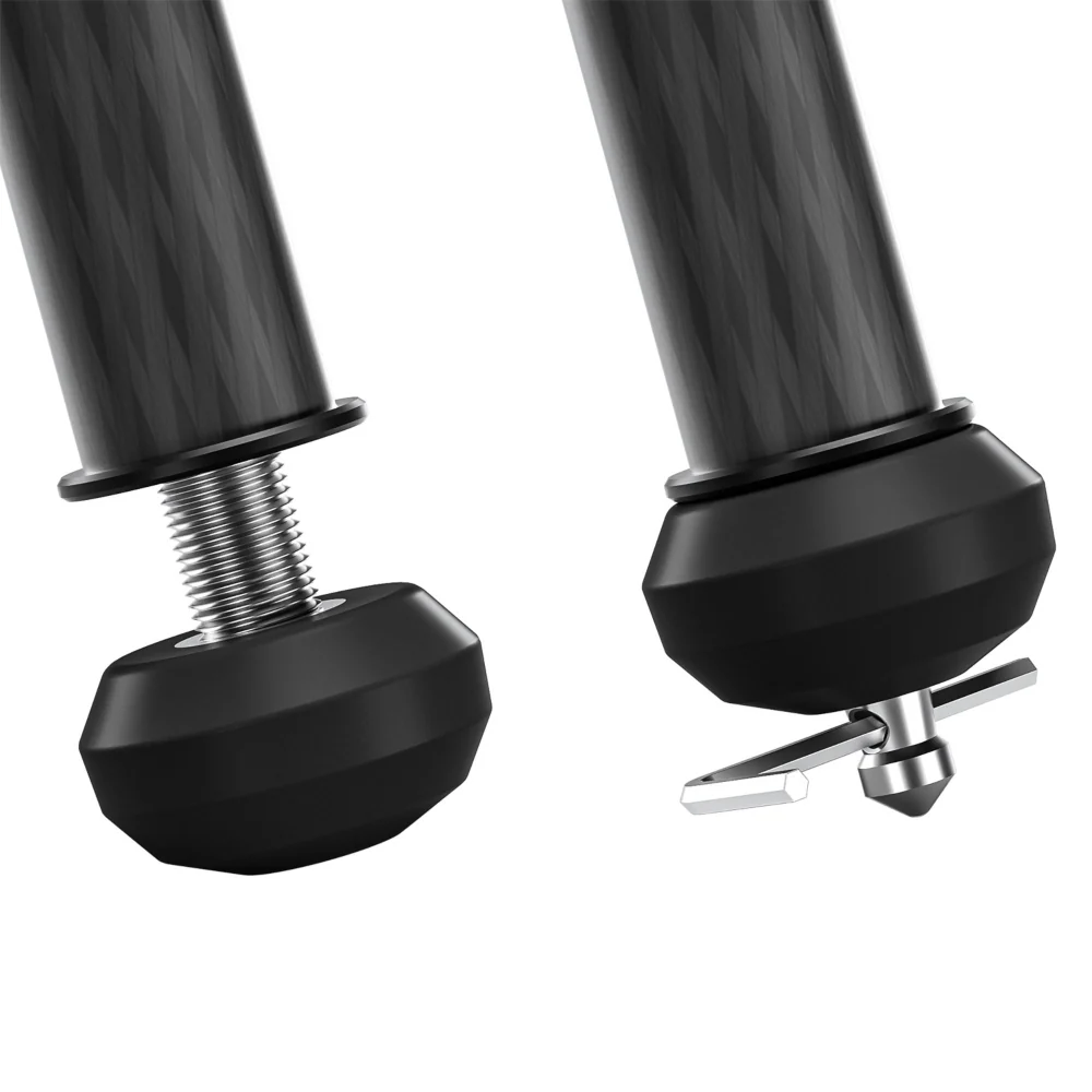 Leofoto TFV Tripod Rubber Feet with Retractable Spikes for 3/8" Threaded Legs - Image 3