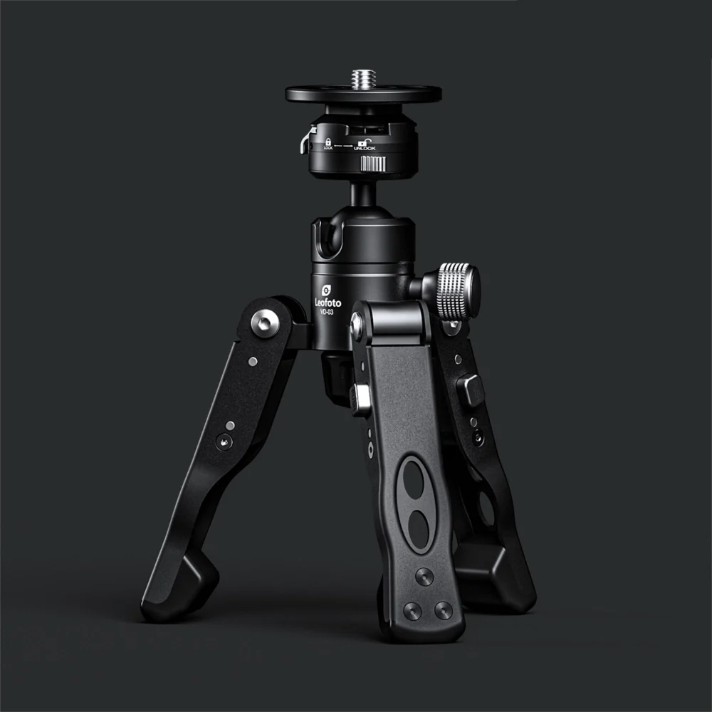 Leofoto VD-03 Universal Support Stand with Quick Release for Monopods - Image 3
