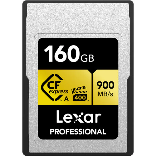 Lexar Professional Gold 160GB CFexpress Type A 900MB/s Memory Card - Image 5