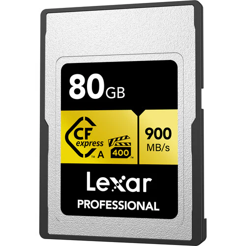 Lexar Professional Gold 80GB CFexpress Type A 900MB/s Memory Card - Image 2