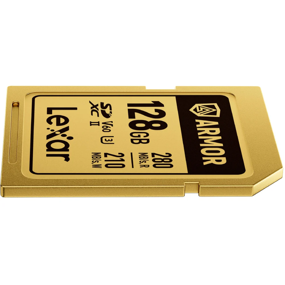 Lexar Armor Gold 128GB SDXC UHS-II 280MB/s Memory Card - V60 - Image 5