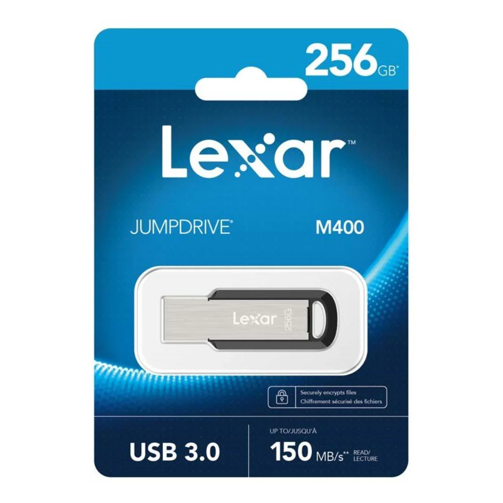 Lexar JumpDrive 256GB M400 USB 3.0 Flash Drive Capacity