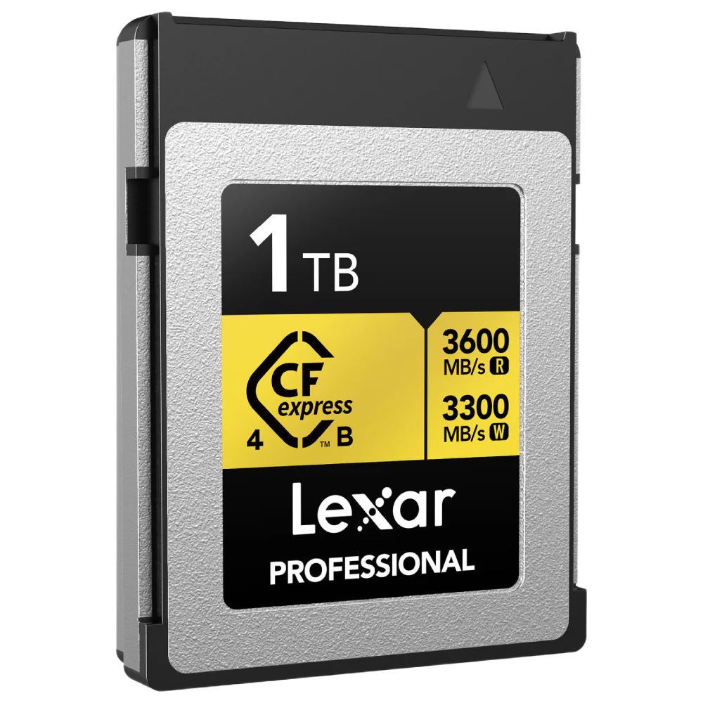 Lexar Professional Gold 1TB CFexpress 4.0 Type B 3600MB/s Memory Card - Image 2