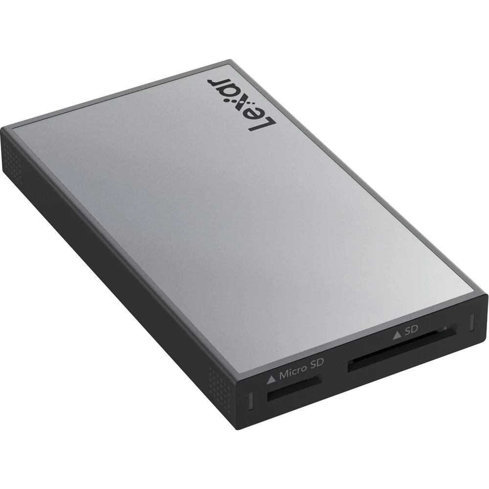 Lexar Professional Workflow USB 3.2 Gen2 Reader, Support SD/MicroSD UHS-II