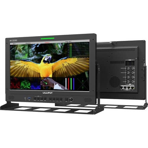 Lilliput 15.6" 12G-SDI/HDMI Broadcast Studio Monitor (V-Mount) - Image 4
