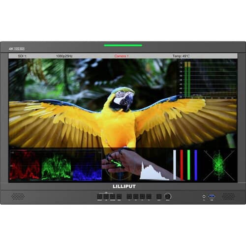 Lilliput 23.8" 12G-SDI/HDMI Broadcast Studio Monitor (V-Mount) - Image 5