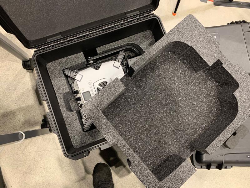 Litepanels Gemini 1x1 Hard Case Pelican case with custom foam Litepanels - Image 2