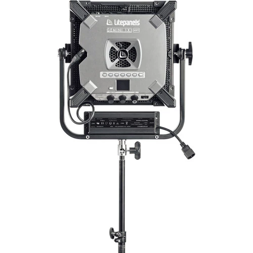 Litepanels Gemini 1x1 Soft RGBWW Panel Standard Yoke Bare Ends Litepanels - Image 4