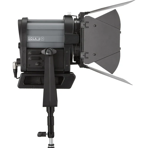 Litepanels Sola 6+ Daylight Fresnel 4-Way Barndoor, Manual Yoke Litepanels - Image 2