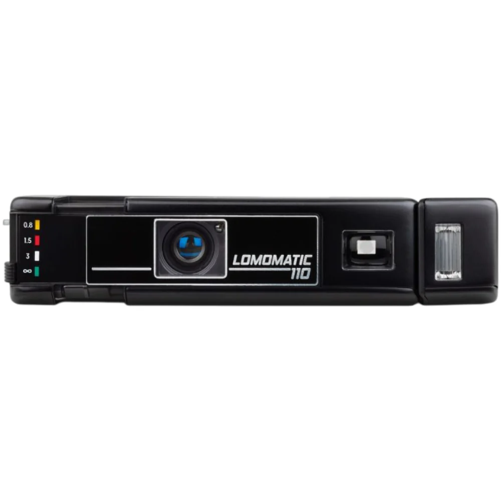 Lomography Lomomatic 110 Camera & Flash Metal Nocturne - Image 2