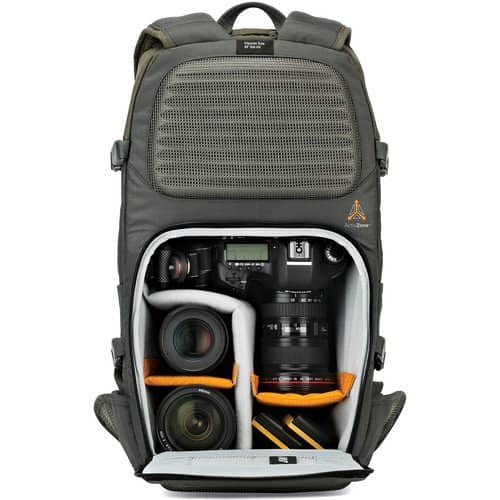 Lowepro Flipside Trek BP 350 AW Backpack (Gray/Dark Green) - Image 4