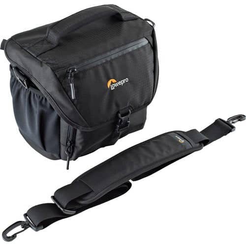 Lowepro Nova 170 AW II Camera Bag (Black) - Image 2