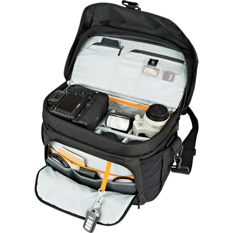 Lowepro Nova 200 AW II Camera Bag (Black) - Image 9
