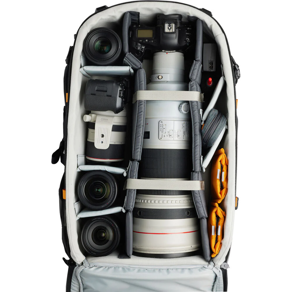 Lowepro Pro Trekker BP 650 AW II Backpack (Gray, 43L) - Image 3