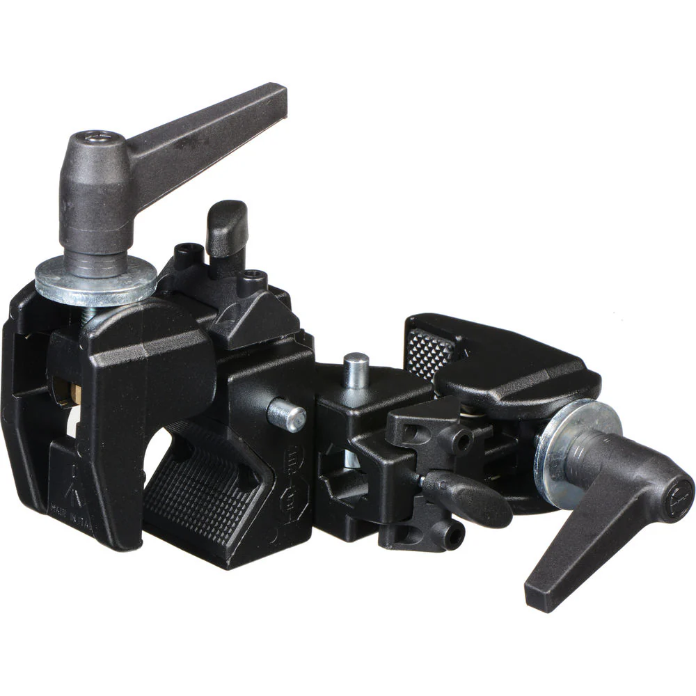 Manfrotto 038 Double Super Clamp for Lighting Supports - Image 2