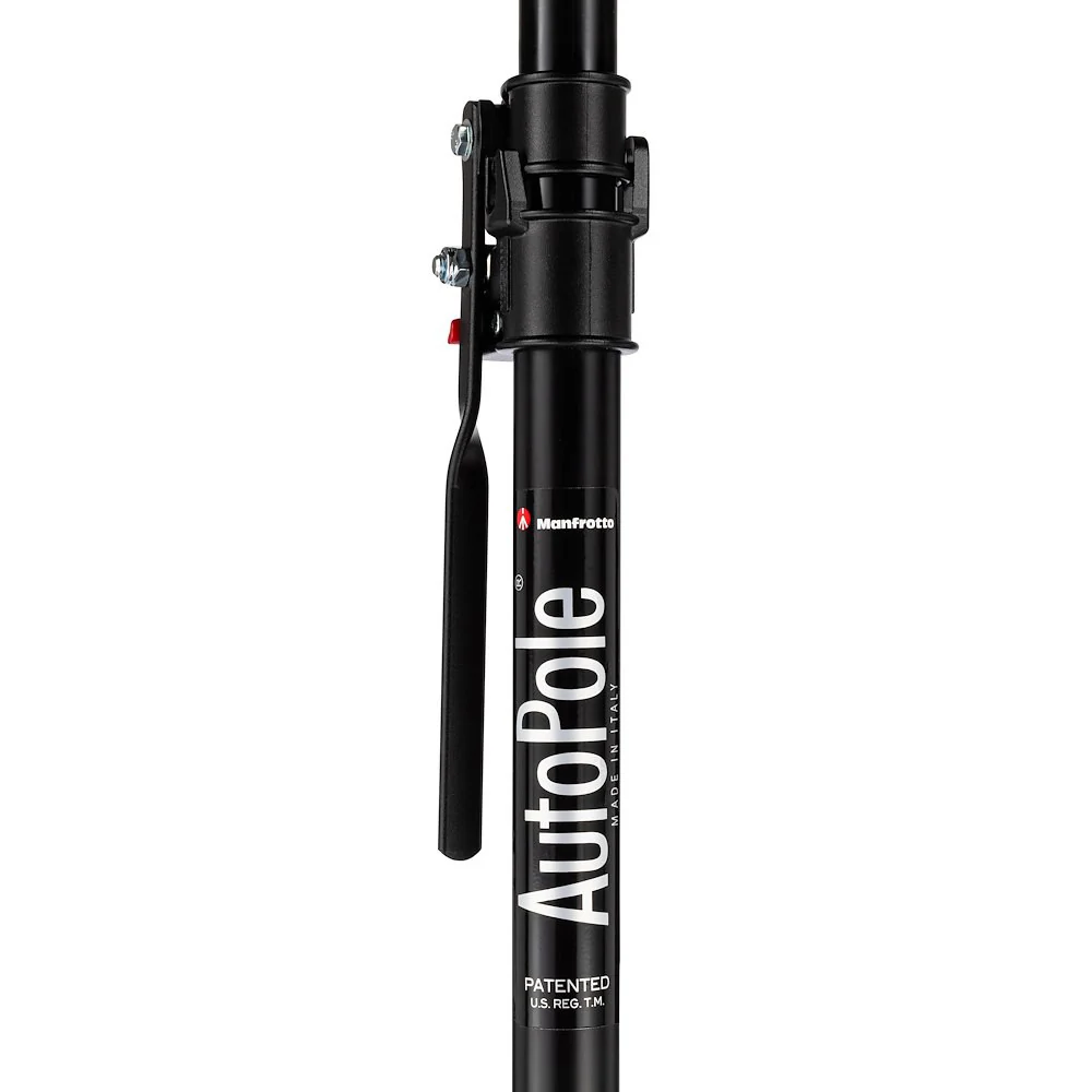 Manfrotto 332-3.7B Mini Autopole 2.1-3.7m Black Lighting - Image 5