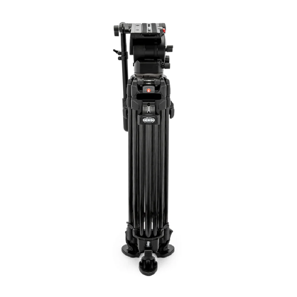 Manfrotto 526 Video Head with 645 Fast Twin Carbon Tripod - Image 9