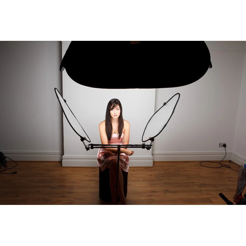 Manfrotto LL LR2903 TriFlip MKII Set of 3 Silver and White Reflector Panels - Image 2